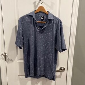 FootJoy Men's Blue Polo Shirt